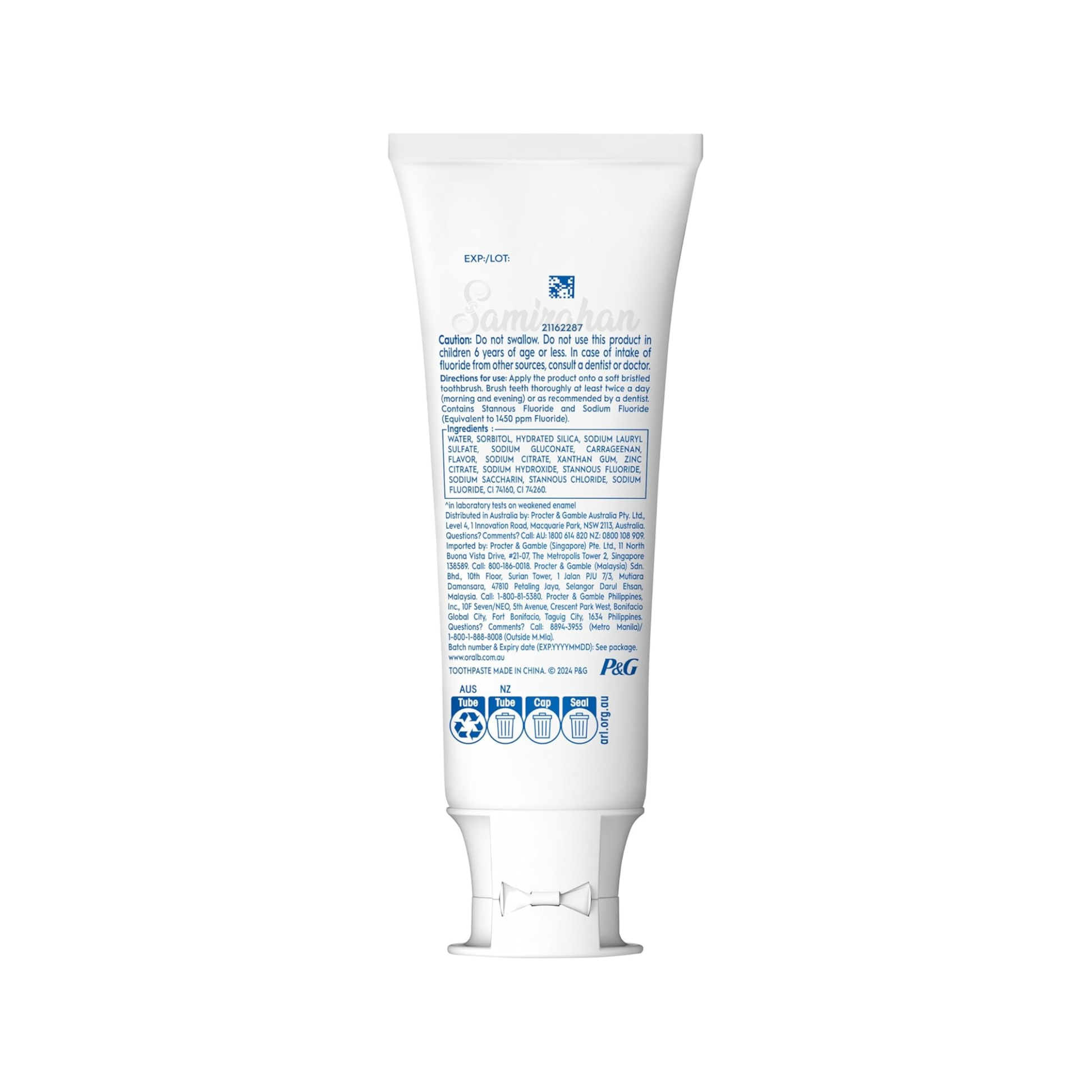 enamel Oral-B Gum Care Daily Protect Mint Toothpaste Sensitive Regular use healthy strong teeth Best import premium dental original germ white low price bd sale 