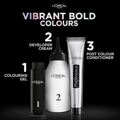L'Oréal Paris Preference Vivids Permanent Gel Hair Dye Mocha 5.23 cosmatic look change beauty import makeup brand authentic premium UK AU cheap price in bd Aminbazar Gabtali Adabar Mohammadpur Shewrapara Kazipara Jatra Bari Gandaria 