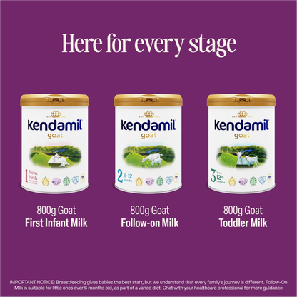 Kendamil Goat First Infant Milk Powder Formula Stage 1 Birth to 6 Month grass fed authentic Import UK British bone health growth quality baby cheap price in BD