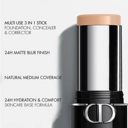 DIOR Forever Skin Perfect Multi-Use Foundation Stick 3.5N Makeup Warm Nature Polished Genuine Soft authentic imported Best original brand AU style low price bd Aminbazar Gabtali Adabar Mohammadpur Shewrapara Kazipara Jatra Bari Gandaria
