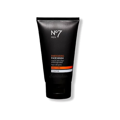 No7 Men Energising Face Wash UK authentic genuine premium men's skincare sensitive skin cleanser face wash online shop BD Dhaka Bangladesh Kushtia Meherpur Ashulia Chatkhil Tungipara Dhaka 