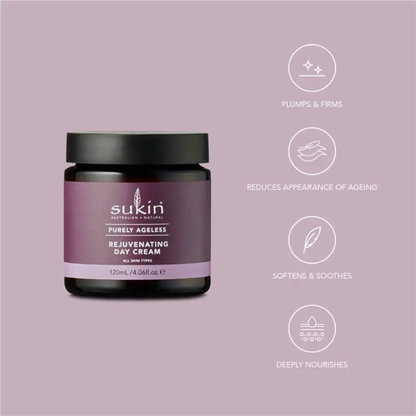 Sukin Purely Ageless Day Cream imported Australia authentic genuine premium anti-ageing moisturiser wrinkle care vegan Dhaka Sylhet Bangladesh cheapest price Shonir Akhra Sayedabad Wari Lalbagh Tejgaon Niketan DNCC Badda Rupnagar