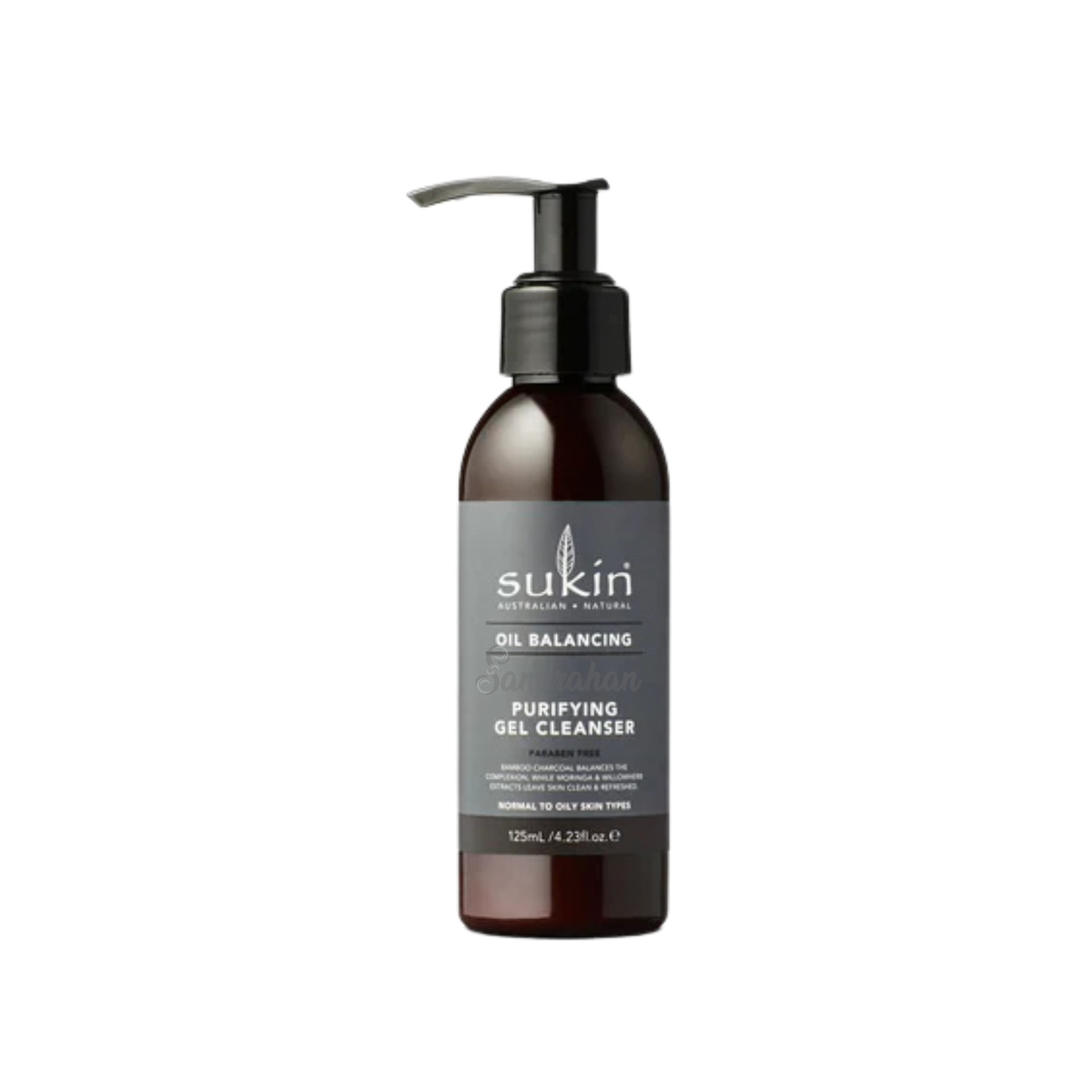 Sukin Charcoal Gel Cleanser imported Australia authentic genuine premium oily skin face wash vegan skincare  online shop BD Dhaka Bangladesh Aminbazar Gabtali Adabar Mohammadpur Shewrapara Kazipara Jatra Bari Gandaria