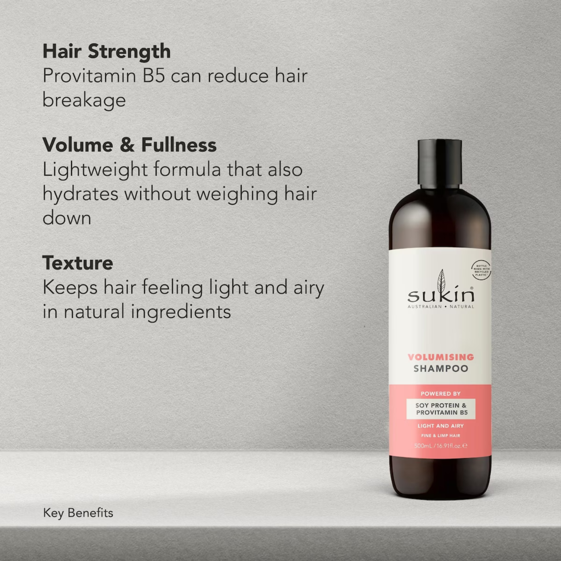 Sukin Volumising Shampoo imported Australia authentic genuine premium fine limp hair volume shampoo vegan haircare online shop Bangladesh low price best product Habiganj Chandpur Joypurhat Patuakhali Uttara Rajshahi