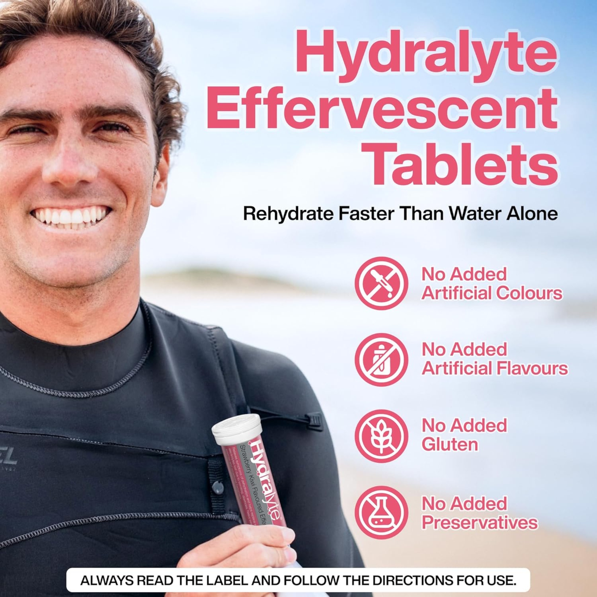 Hydralyte Strawberry Kiwi Effervescent Electrolyte Tablets Energy Boost Multivitamin Drink immunity strength genuine premium hydration imported low price in BD Pirojpur Gopalganj Madaripur Laxmipur Sadar Ishwardi Mymensingh