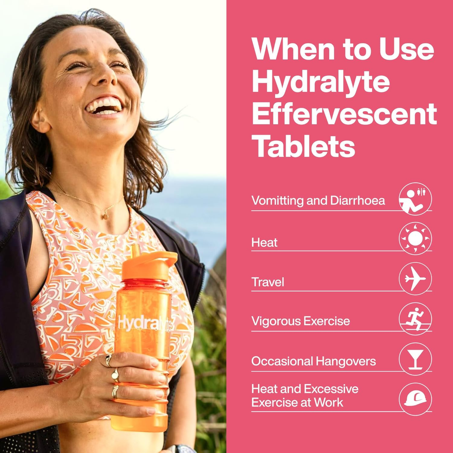 Hydralyte Strawberry Kiwi Effervescent Electrolyte Tablets Energy Boost Multivitamin Drink immunity strength genuine premium hydration imported low price in BD Kushtia Meherpur Ashulia Chatkhil Tungipara Dhaka