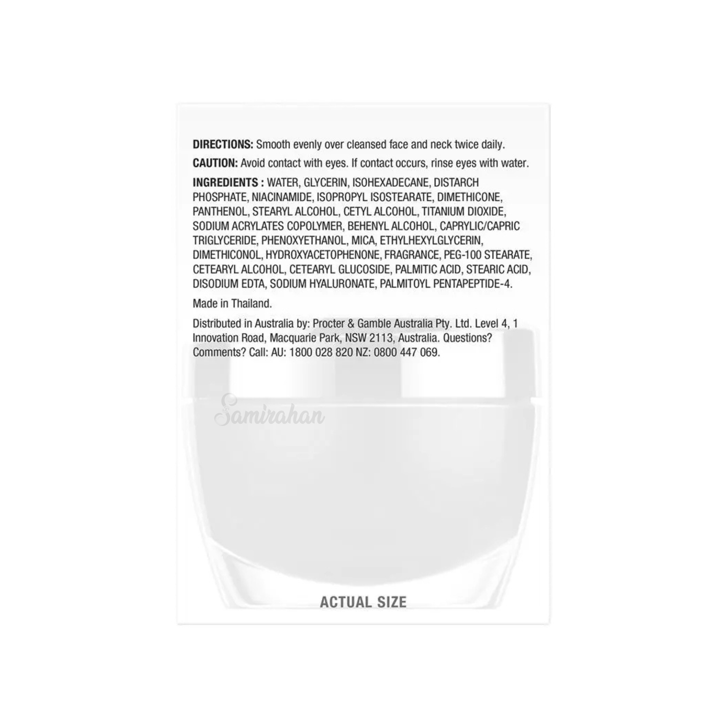 Olay Regenerist Anti Aging Micro Sculpting Face Cream Moisturiser skincare Best import Dark spot Serum authentic original brand premium Australia low price BD