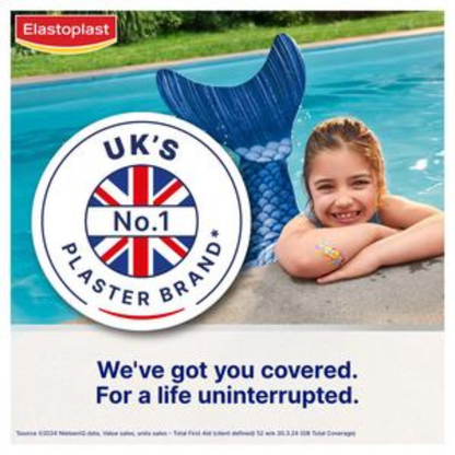 Elastoplast Aqua Protect Kids waterproof plasters Relief minor cuts grazes Medicines healthcare strips First aid Import UK best baby reliable safe price in bd Sirajganj Satkhira Kaliakair Senbagh Ukhiya Narayanganj