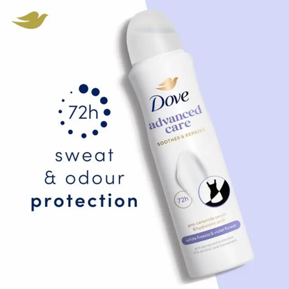 Dove Advanced Care Invisible Dry Anti-perspirant Deodorant Spray 72hour sweat odor protection Best long last fresh scent import perfume premium low price in bd Aminbazar Gabtali Adabar Mohammadpur Shewrapara Kazipara Jatra Bari Gandaria 