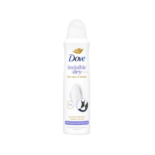 Dove Advanced Care Invisible Dry Anti-perspirant Deodorant Spray 72hour sweat odor protection Best long last fresh scent import perfume premium low price in bd Shonir Akhra Sayedabad Wari Lalbagh Tejgaon Niketan DNCC Badda Rupnagar 