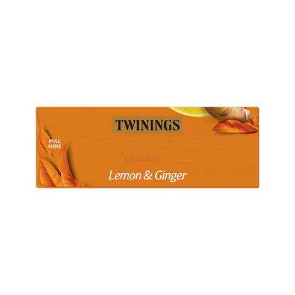 Twinings Lemon & Ginger Tea Bags natural herbal caffeine free focus calm blend organic Root Best authentic import Australia UK instant strong cheap price in bd Bandarban Narail Munshiganj Moulvibazar Matlab Kachua Jashore (Jessore)
