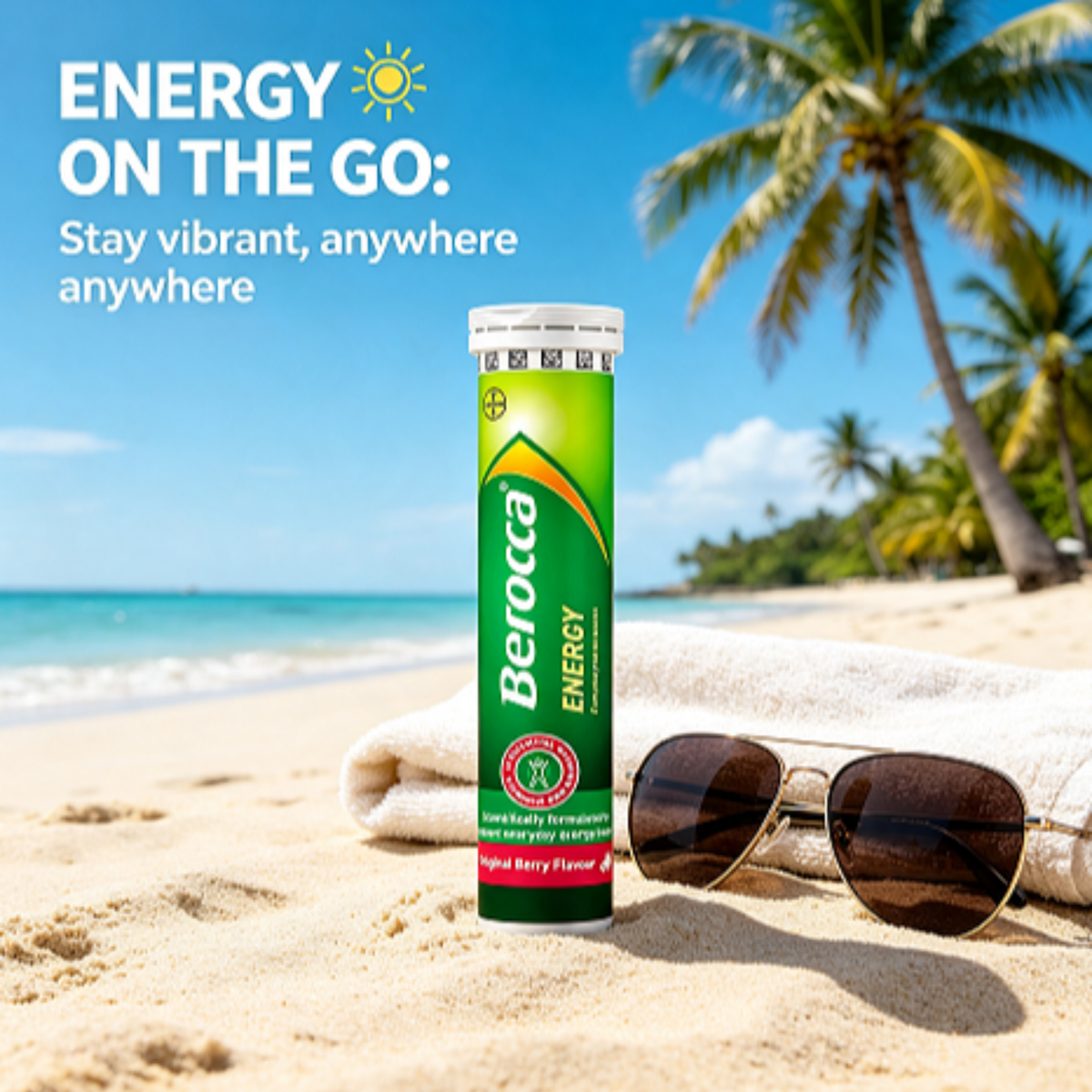 Berocca Energy Vitamin B C Effervescent Multivitamin Drink Berry immunity mental strength Best genuine premium quality absorption calcium import low price in BD Habiganj Chandpur Joypurhat Patuakhali Uttara Rajshahi
