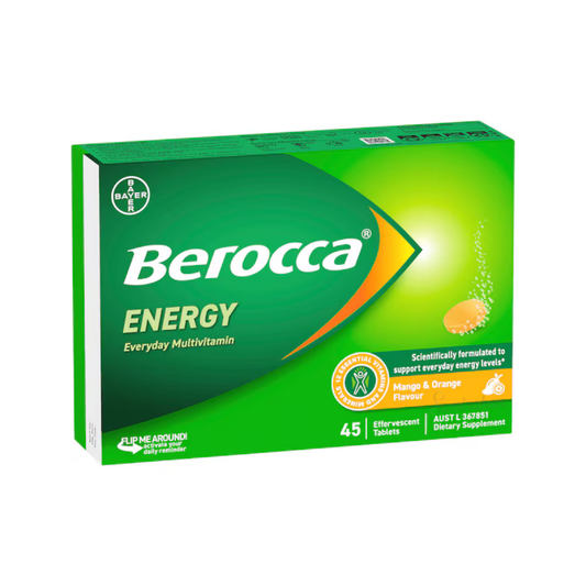 Berocca Energy Vitamin B & C Effervescent Multivitamin Drink Mango immunity strength Best genuine premium quality absorption zinc calcium import low price in BD
