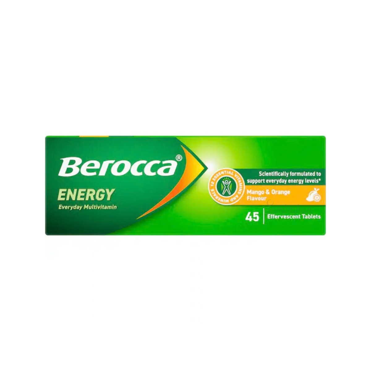 Berocca Energy Vitamin B & C Effervescent Multivitamin Drink Mango immunity strength Best genuine premium quality absorption zinc calcium import low price in BD