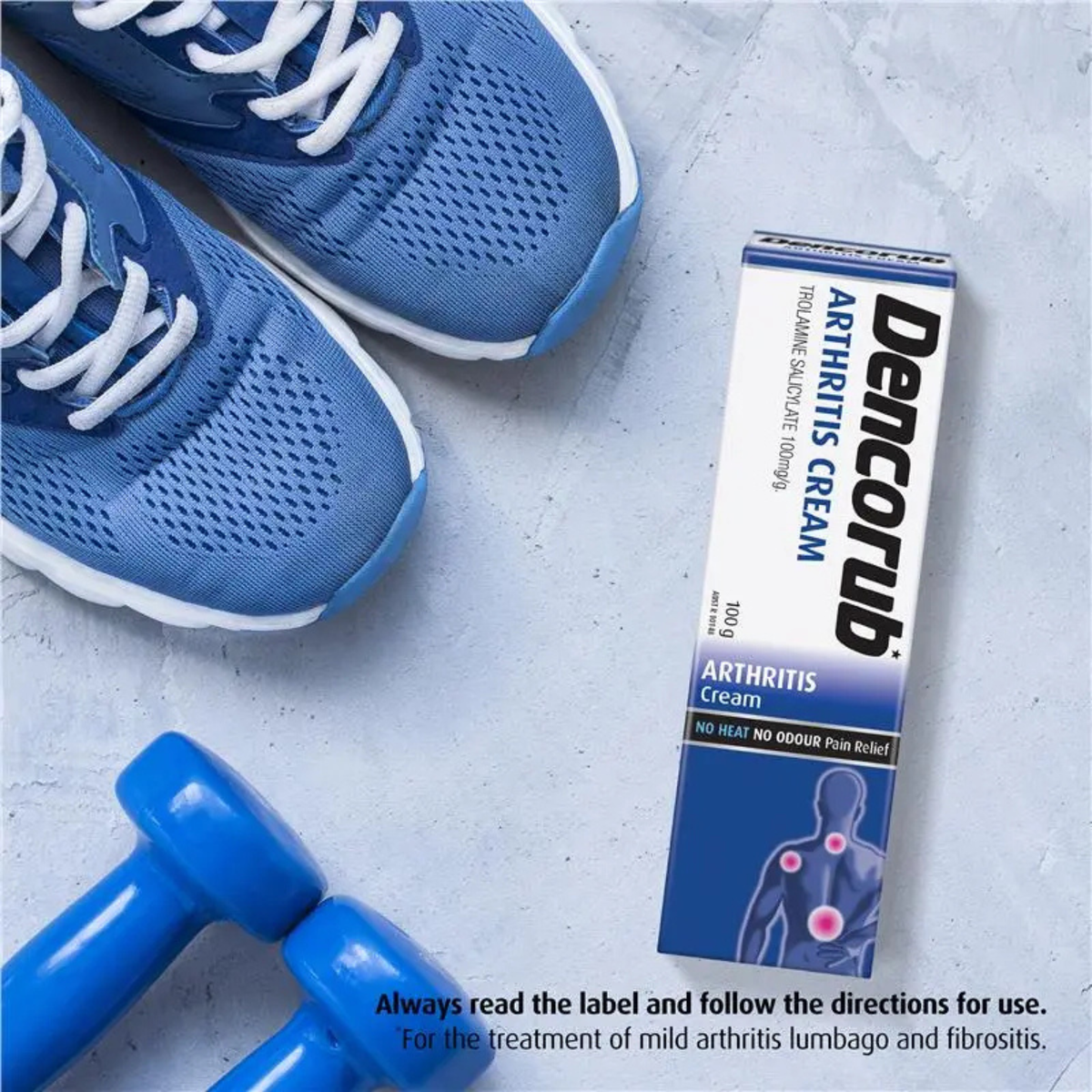 Dencorub Arthritis Cream joint pain relief imported Australia authentic premium brand online shop BD Dhaka Chittagong Sylhet Bangladesh Trolamine Salicylate Basundhara Residential Area Banani Super Market Mirpur Tongi Kurmitola