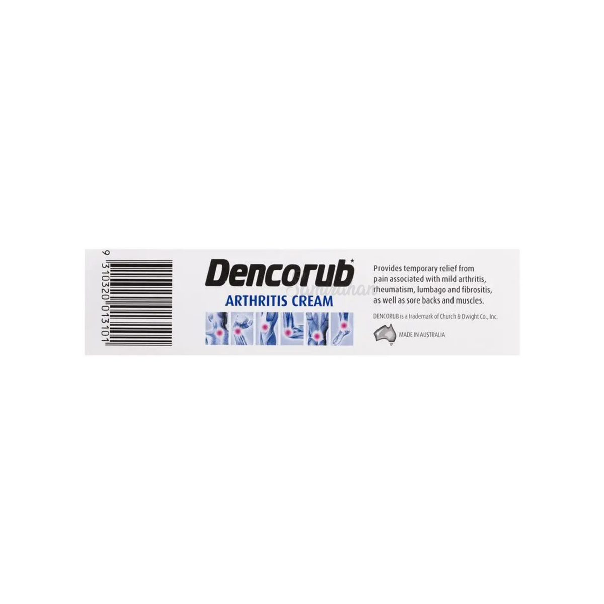 Dencorub Arthritis Cream joint pain relief imported Australia authentic premium brand online shop BD Dhaka Chittagong Sylhet Bangladesh Trolamine Salicylate Basundhara Residential Area Banani Super Market Mirpur Tongi Kurmitola