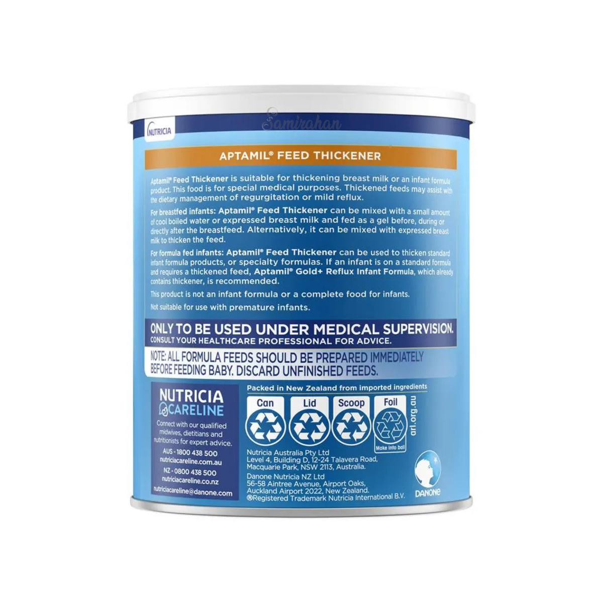 Aptamil Feeding Thickener Infants Mild Reflux authentic nutrition premium baby milk formula healthy food natural cow breast organic Best Import cheap price bd