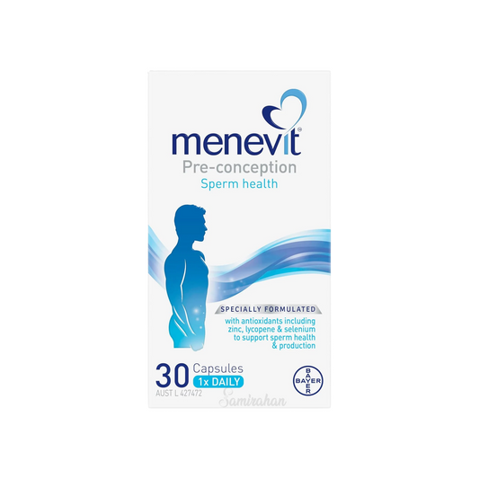 Menevit Pre-Conception Sperm Health support couples planning pregnancy care Best imported Australia supplement multivitamin fertility nutrition low price in BD Dhaka Narayanganj Munshiganj Salimullah Road Mohammadpur Dhanmondi 