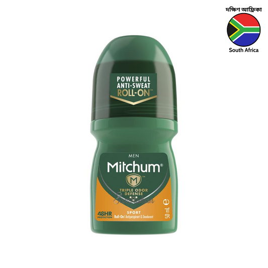 Mitchum For Men Roll-On Deodorant Sport 50mL