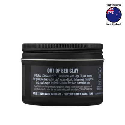 Dominate Out of Bed Clay Strong Hold Matte Look 100g