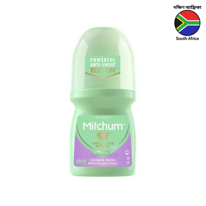 Mitchum For Women Roll-On Deodorant Shower Fresh 50mL