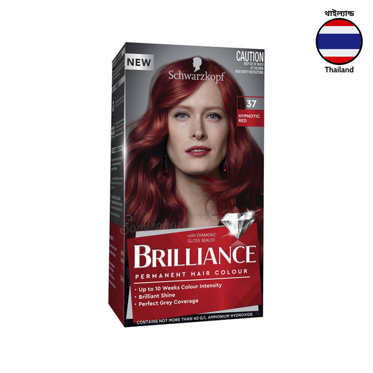 Schwarzkopf Brilliance Permanent Hair Colour 37 Hypnotic Red 1 Kit