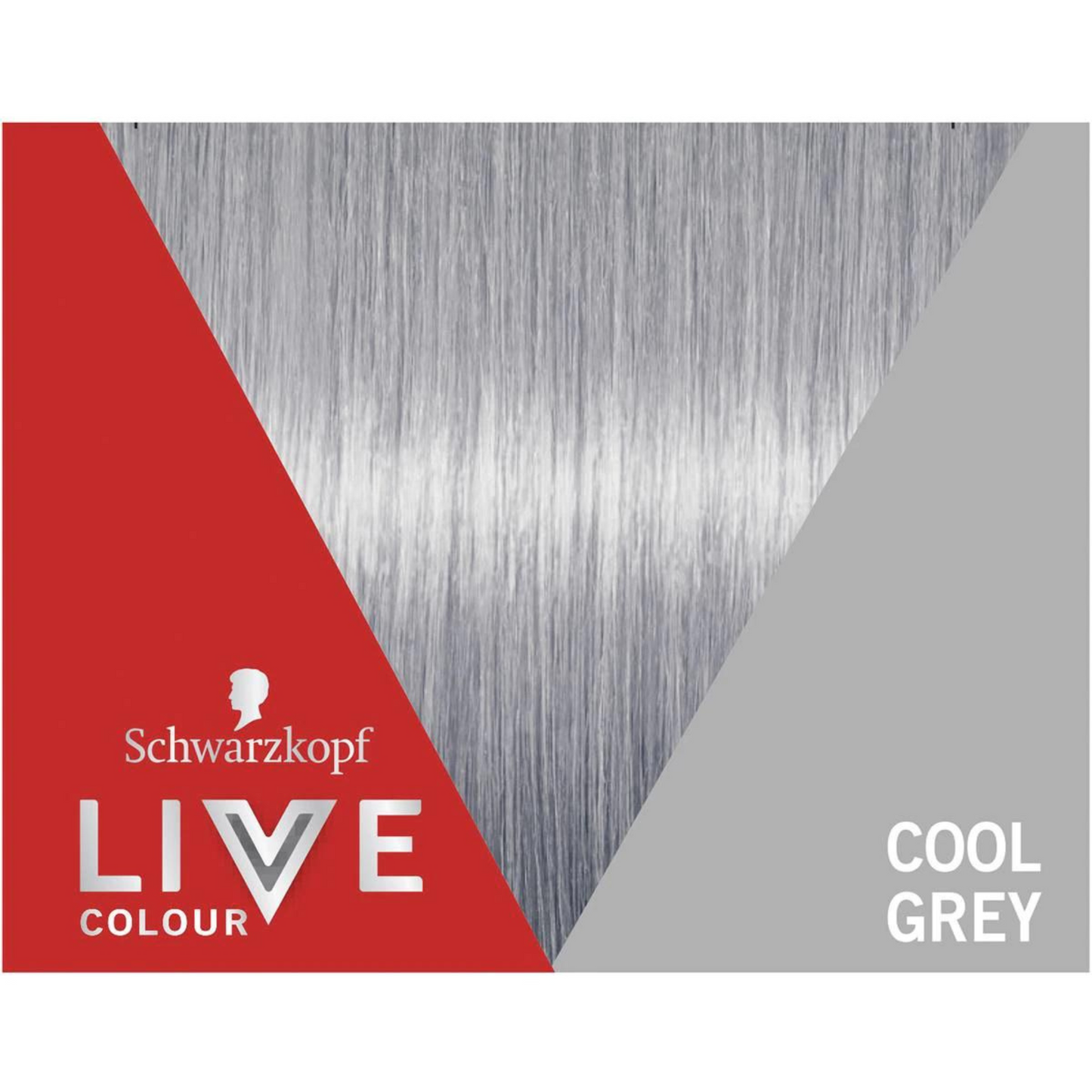 Schwarzkopf Live Colour Pastels Semi-Permanent Hair Colour Cool Grey 1 Kit