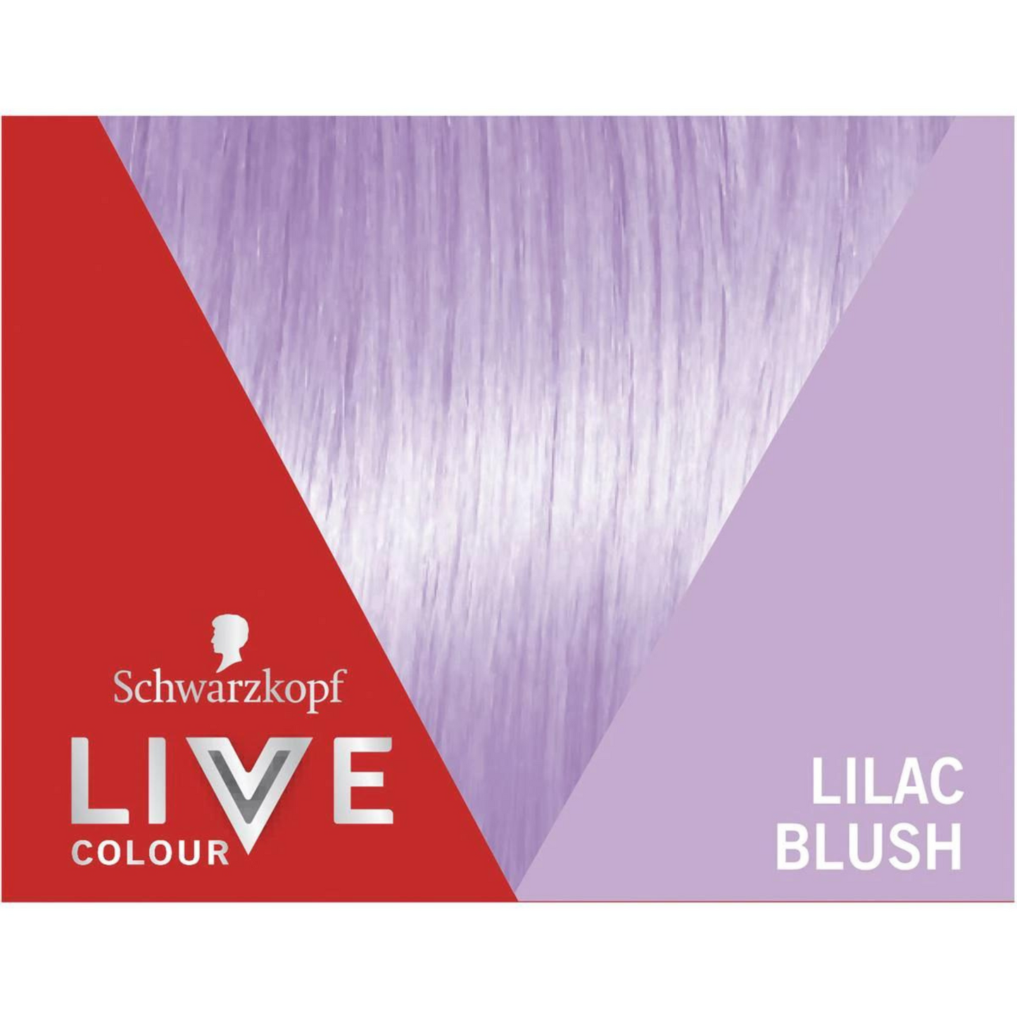 Schwarzkopf Live Colour Pastels Semi-Permanent Hair Colour Lilac Blush 1 Kit