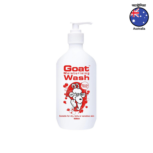 Goat Milk Moisturising Body Wash with Manuka Honey is a cleanser with a gentle sulfate-free lather & clean rinse. Made with Goat Milk it refreshes & revives your skin. Best imported foreign Australian Aussie genuine authentic premium quality real skincare beauty skin care price in Dhaka Chittagong Bangladesh.