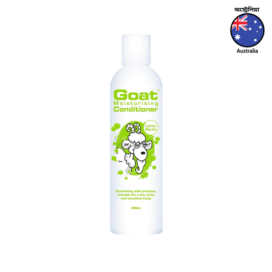 Goat Milk Moisturising Conditioner With Lemon Myrtle revitalizes your hair & scalp leaving it soft, silky & shiny without harsh chemicals. Made with pure Australian Goat Milk. Best imported foreign Australian Aussie genuine authentic premium quality real skincare beauty skin care price in Dhaka Chittagong Bangladesh.